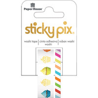 Paper House Sticky Pix Washi Tape - Set of 2 - Cupcakes