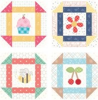 Lori Holt - Bee Happy Coaster - Set of 4