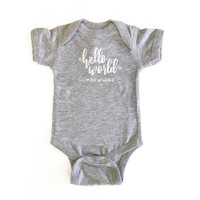 I’m New Here Baby Bodysuit - 3-6 months