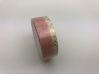 Simply Gilded - Washi Tape - Pink & Gold Speckle 