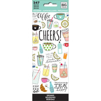 Me and My Big Ideas - The Happy Planner - Petite Sticker Sheets - Drinks