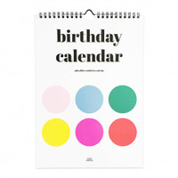 Studio Stationery - Birthday calendar dots
