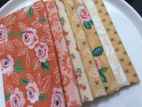 Moda Fabric - Fat Quarter Bundle - Sugar Pie by Lella Boutique - Yellow & Orange