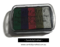 Premium Pigment Ink Pad - Metallic Rainbow #IP-P11