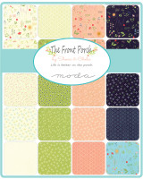 Moda Fabric Precuts - The Front Porch by Sherri & Chelsi - Fat Eighth Bundle