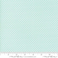 Moda Fabric - Wide Backing - Vintage Holiday - Bonnie & Camille - Aqua #11138 12 