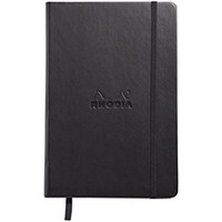 Rhodia - Dot Webnotebook 5.5" x 8.25" - Black/Orange