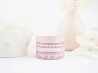 The Pink Room Co - OPERA Bow and Heart Washi Collection - The Pink Room Co Original