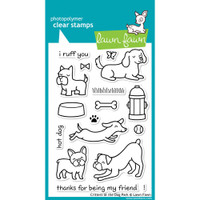 Lawn Fawn Clear Stamps - Critters At The Dog Park
