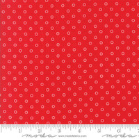  Moda Fabric - Smitten - Bonnie & Camille - Little Darling Dot Red #55172 11