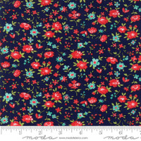  Moda Fabric - Smitten - Bonnie & Camille - Dainty Navy  #55174 15