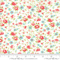   Moda Fabric - Smitten - Bonnie & Camille - Dainty Cream #55174 17