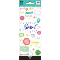 Me and My Big Ideas - The Happy Planner - Petite Stickers Sheets - Blessed
