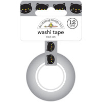 Doodlebug Designs - Washi Tape - Black Cats