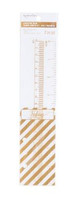Recollections - Creative Year Gold Ruler & Bookmark