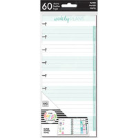 The Happy Planner - Me and My Big Ideas - Classic Refill Note Paper - Half Sheet - Weekly Plans