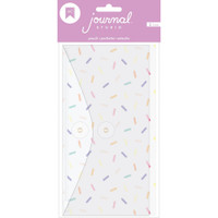 American Crafts - Journal Studio - Zipper Pouch - Colorful Confetti