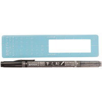 Tombow - Fudenosuke Twin Tip Brush Pen - Black