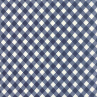 Moda Fabric - Wide Backing - Vintage Picnic - Bonnie & Camille - Navy #11111 16 - 2.15mtrs  