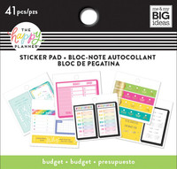 Me and My Big Ideas - The Happy Planner - Tiny Sticker Pad - Budget