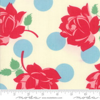 Moda Fabric - Cheeky - Urban Chiks - Blue Raspberry Sweet Cream Swell #31140 11