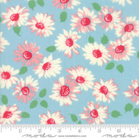   Moda Fabric - Cheeky - Urban Chiks - Blue Raspberry  Sassy #31143 14
