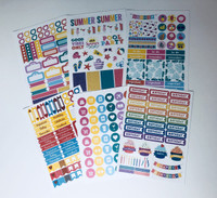 Purple Trail -  Planner Stickers - Premium - Summer & Birthday Pack 