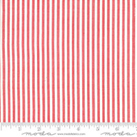 Moda Fabric - Wovens - Bonnie & Camille - Stripe Red #12405 20