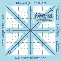 Lori Holt - Trim It Ruler Square 2-1/2in x 2-1/2in 