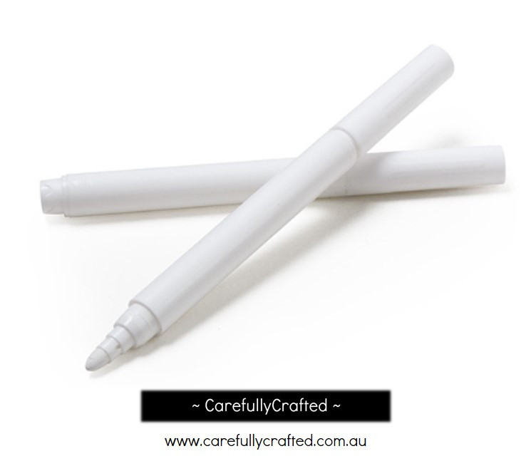 White Chalkboard Pen 2pk CarefullyCrafted