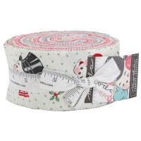 Moda Fabric Precuts Jelly Roll - Sweet Christmas by Urban Chiks