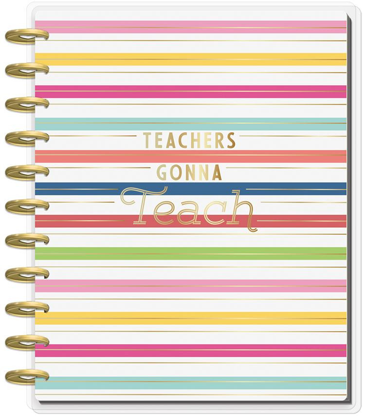 Outdated Me And My Big Ideas Big Happy Planner Teachers Gonna Teach 12 Months Dated Teacher Carefullycrafted