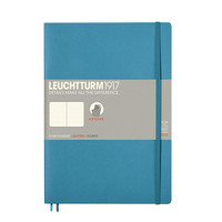 Leuchtturn1917 - B5 Notebook Composition - Dotted, Softcover - Nordic Blue