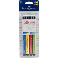 Faber Castell - Mix & Match PITT Artist Brush Pens - Set of 4