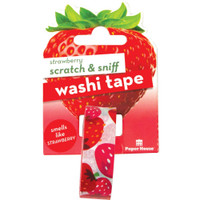 Paper House - Scratch & Sniff Washi Tape - Strawberry