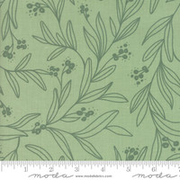 Moda Fabric - Little Tree - Lella Boutique - Mistletoe Light Green #5092 12
