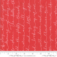 Moda Fabric - Little Tree - Lella Boutique - Poem Red #5093 13