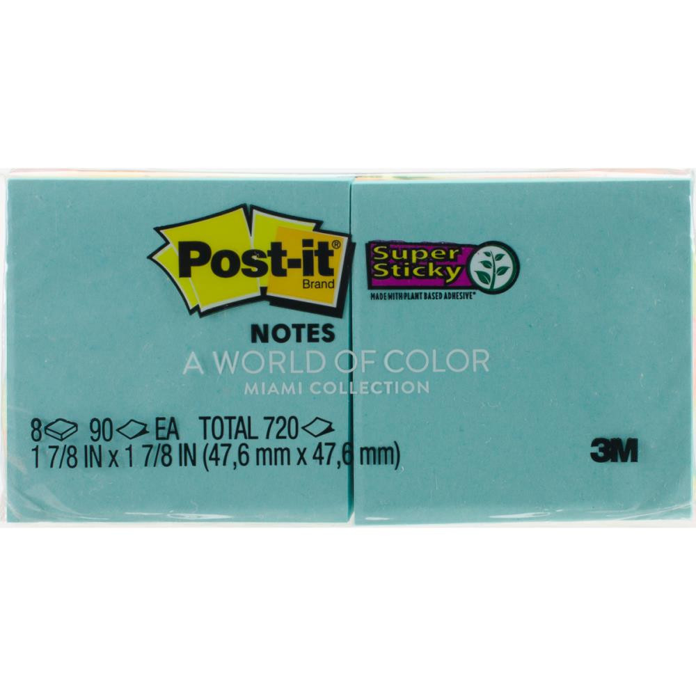 3M Post-It Super Sticky Notes-Gridlines
