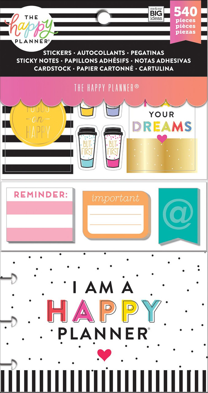The Happy Planner Me And My Big Ideas Multi Accessory Pack The Happy Planner Carefullycrafted