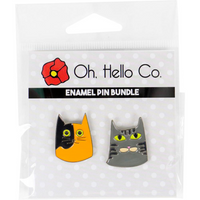 Oh Hello Co - Enamel Pins - Cats