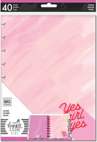 The Happy Planner - Me and My Big Ideas - Classic Refill Note Paper - Full Sheet - Encourager Yes Girl (Dot Grid, Lined)