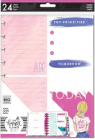 The Happy Planner - Me and My Big Ideas - Classic Refill Note Paper - Full Sheet - Encourager Foil