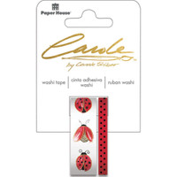 Paper House - Washi Tape - Set of 2 - Ladybugs