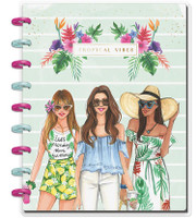 The Happy Planner - Me and My Big Ideas - Classic Happy Notes x Rongrong - Tropical Vibes (Dot Grid)