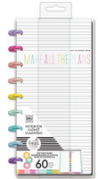 Me and My Big Ideas - Happy Notes - Classic Half Sheet Notebook - Planner Babe (Dot Lined)