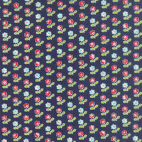 Moda Fabric - Vintage Picnic - Bonnie & Camille - Navy #55121-16