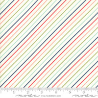 Moda Fabric - Early Bird - Bonnie & Camille - Stripe Multi #55196 17