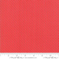 Moda Fabric - Early Bird - Bonnie & Camille - Dots Red #55195 11 