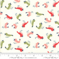 Moda Fabric - Early Bird - Bonnie & Camille - Vintage Birds Cream #55192 17
