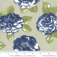 Moda Fabric - Early Bird - Bonnie & Camille - Blooms Gray #55190 14